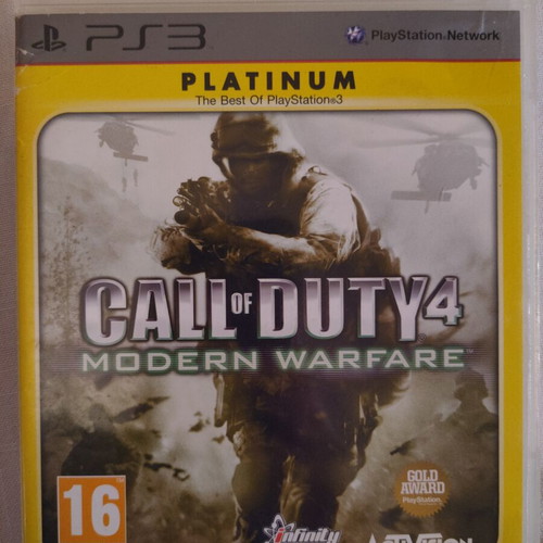 Call of Duty 4 Modern Warfare PS3 game used, perfect condition