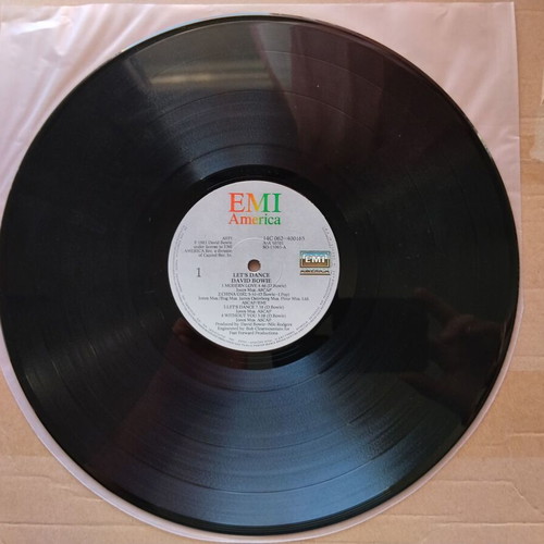 David Bowie Let's Dance LP used, rock
