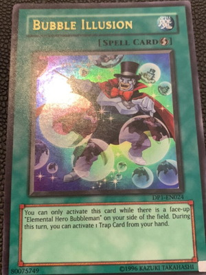 Bubble Illusion κάρτα Elemental Hero σαν καινούργιο, ultra rara