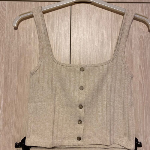 Stradivarius set like new, beige, comfortable and easy to wear