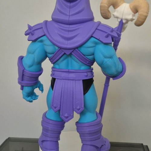 Skeletor collectible figure 3D printed like new