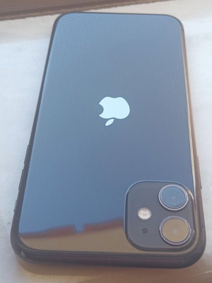 Apple iPhone 11 with new aftermarket screen, 64GB, black