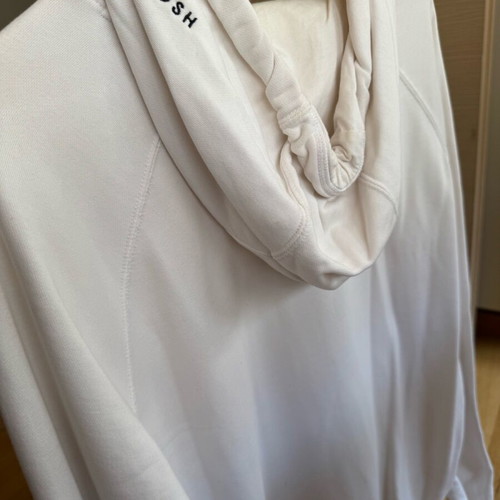Nike Swoosh hoodie used, size M, black and white