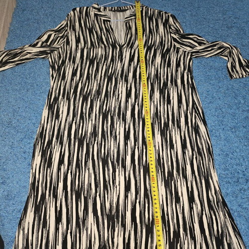 Marks and Spencer dress no.10 like new, black and beige