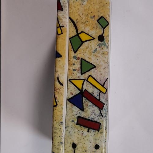 Porcelain box used Barcelona 11x8x4 cm