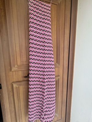 Benetton linen dress multicolor size XL like new