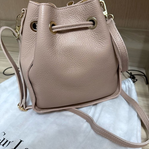 Guy Laroche shoulder bag new, genuine leather, beige