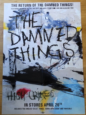 The Damned Things επίσημο πόστερ 84x60 εκ