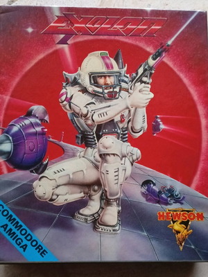Commodore Amiga Exolon game like new, Hewson