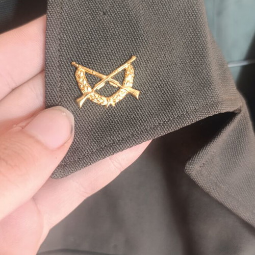 Battle dress infantry jacket 1974 like new, Greek military