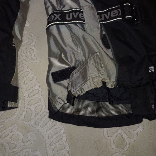Uvex fabric motorcycle jacket used