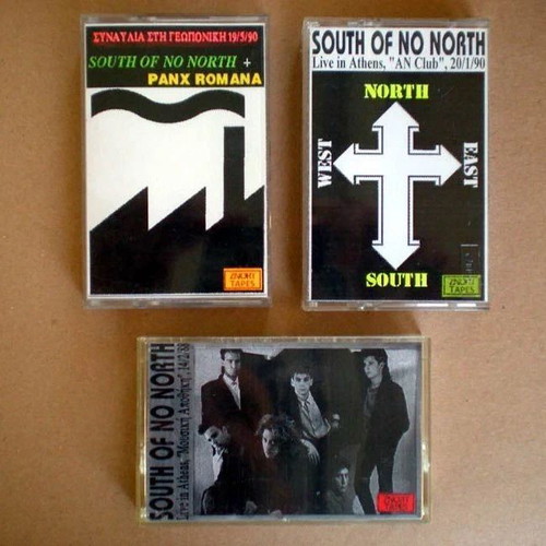 South of No North cassette tapes used, rare live recordings pack of 3