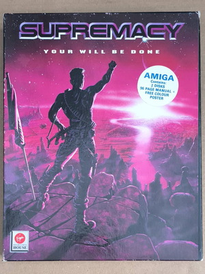 Supremacy Your Will Be Done Virgin Amiga σαν καινούργιο