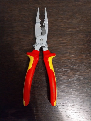 KNIPEX 13 96 200 πολυλειτουργική μυτοτσίμπιδα ηλεκτρολόγου VDE 1000V καινούργια