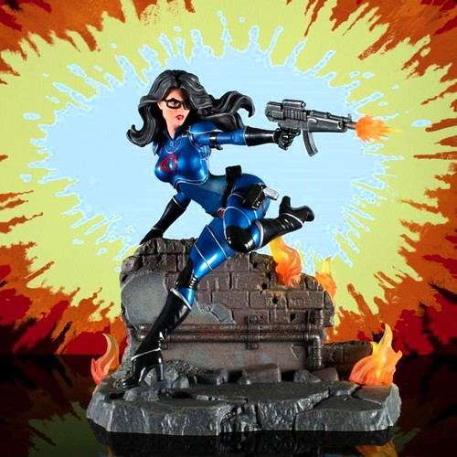 Baroness in Cobra Gear SDCC 2023 PX Previews Exclusive Figure Diorama new