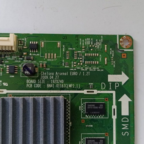 Samsung BN41-01167C TV motherboard 40" used