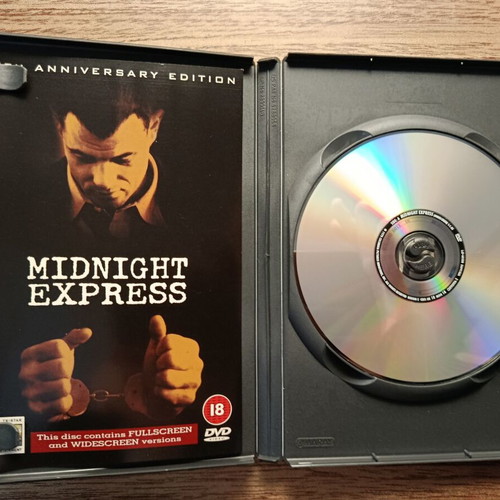 Midnight Express DVD used with Greek subtitles