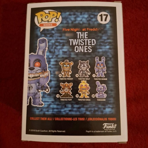 Funko Pop Twisted Bonnie 17 like new