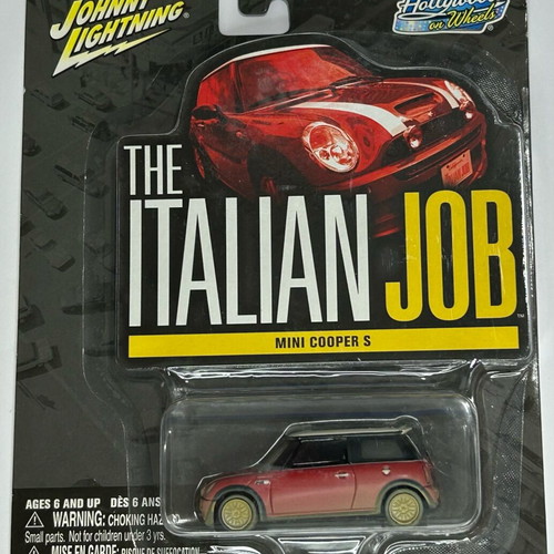 Johnny Lightning 2004 The Italian Job Mini Cooper Red new