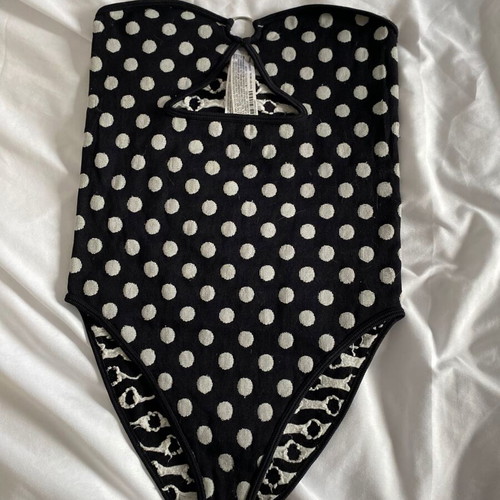 Zara body M-L like new, black and white