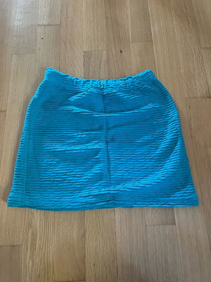 Zara cotton skirt blue like new, size M