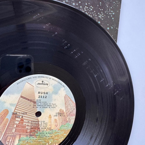 Rush 2112 LP used, 1st US 1976 rock album