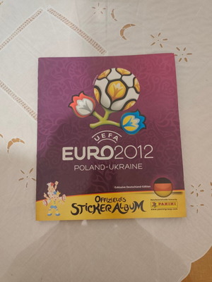 Panini Euro 2012 sticker album German edition like new