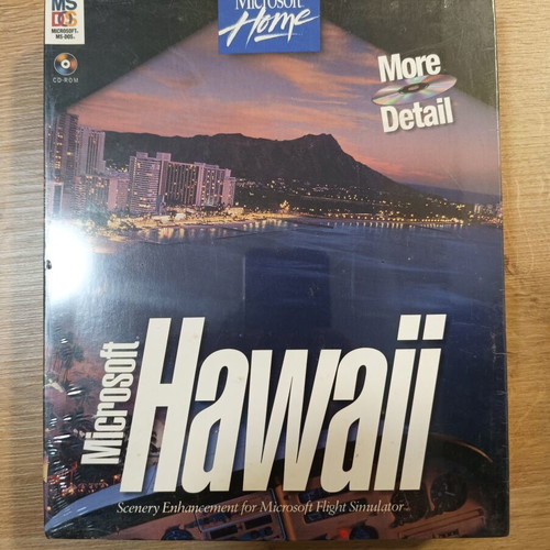 Microsoft Hawaii add-on for Flight Simulator PC new