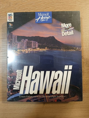 Microsoft Hawaii add-on for Flight Simulator PC new
