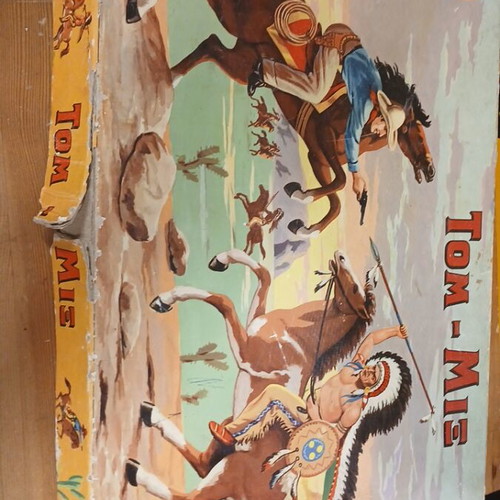 Tom Mix EPA Board Game used, box and board only