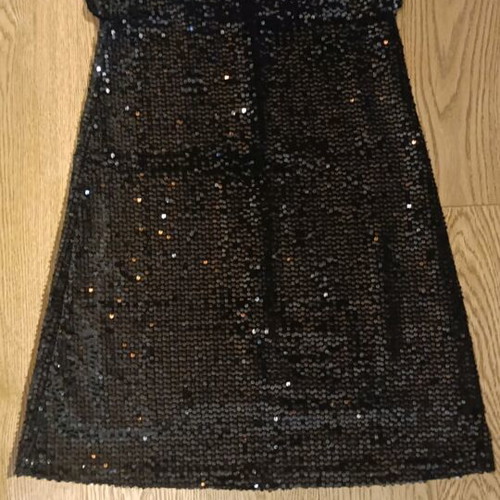 Zara kids sequin dress new, black, size 164 cm
