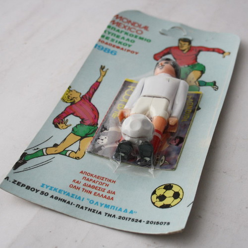 Mondial Mexico 86 Airgam Boys figure new with Olympiada sticker pack