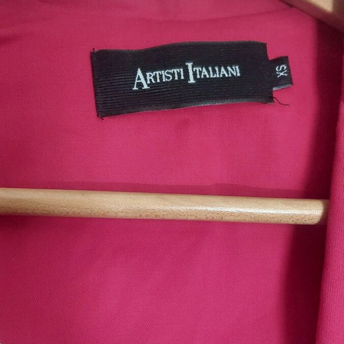 Artisti Italiani jacket red size XS like new