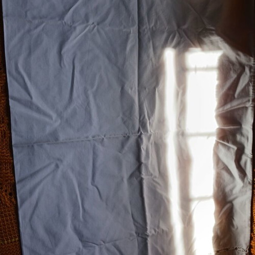 Pillowcase white used