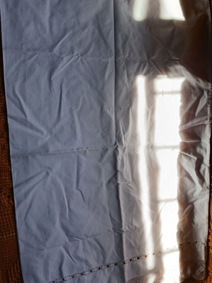 Pillowcase white used