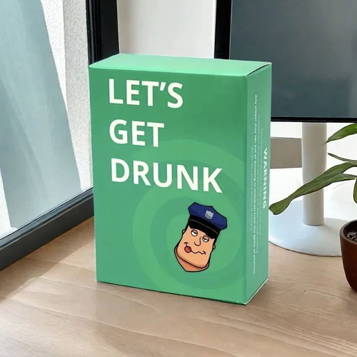 Παιχνίδι καρτών Let's get drunk καινούργιο