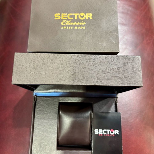Sector Classic watch case like new with box and booklet
