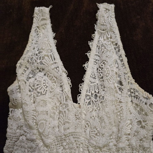 Temptation Positano Dress white, like new, size S