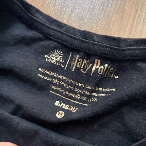Harry Potter T-shirt new, Sinsay, size M, black