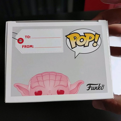 Funko Pop! Star Wars Yoda (pink) like new