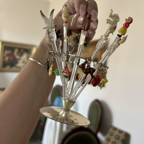 Vintage sticks used, unique decorative item