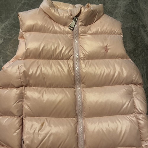 Ralph Lauren Kids Vest baby pink size 5 like new