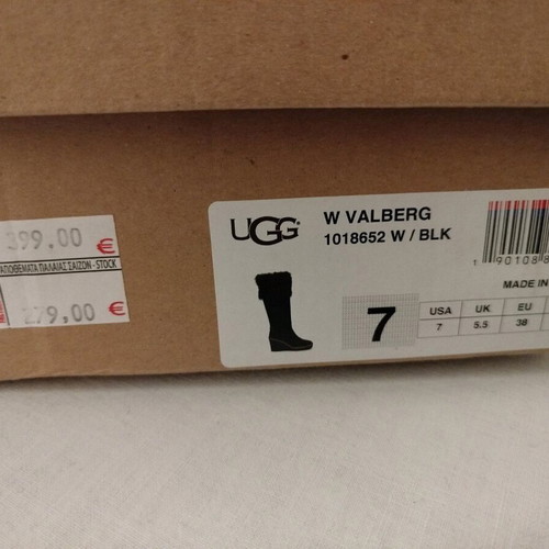 Ugg W Valberg Boots 38 new, comfortable, black