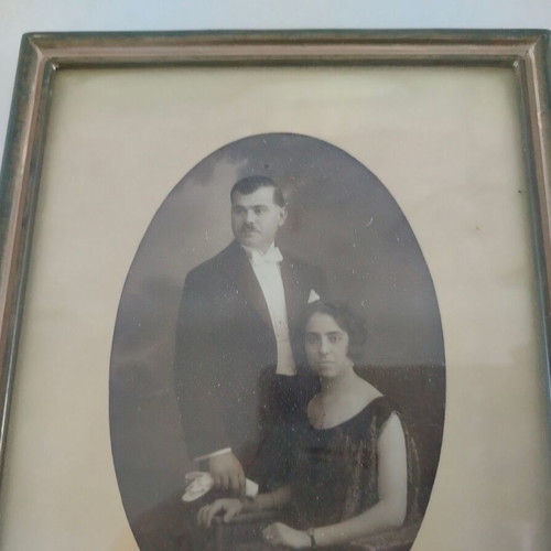 Couple photograph used in frame from 1924