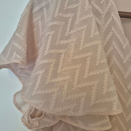 Zara pink nude midi dress like new, size S