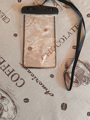 Transparent waterproof mobile phone case