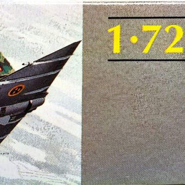 Viggen Swedish Air Force 1/72 Heller model like new