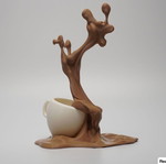 Spilled Coffee 3D Decor new