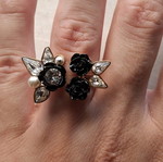 Swarovski ring 52 mm