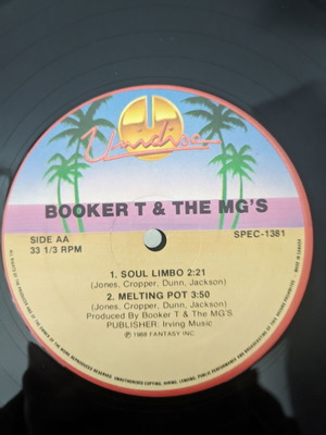 Booker T & The MG's Melting Pot Soul Limbo βινύλιο μεταχειρισμένο, R&B / Soul